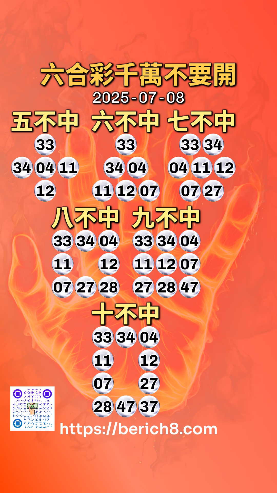 六合彩千萬不要開